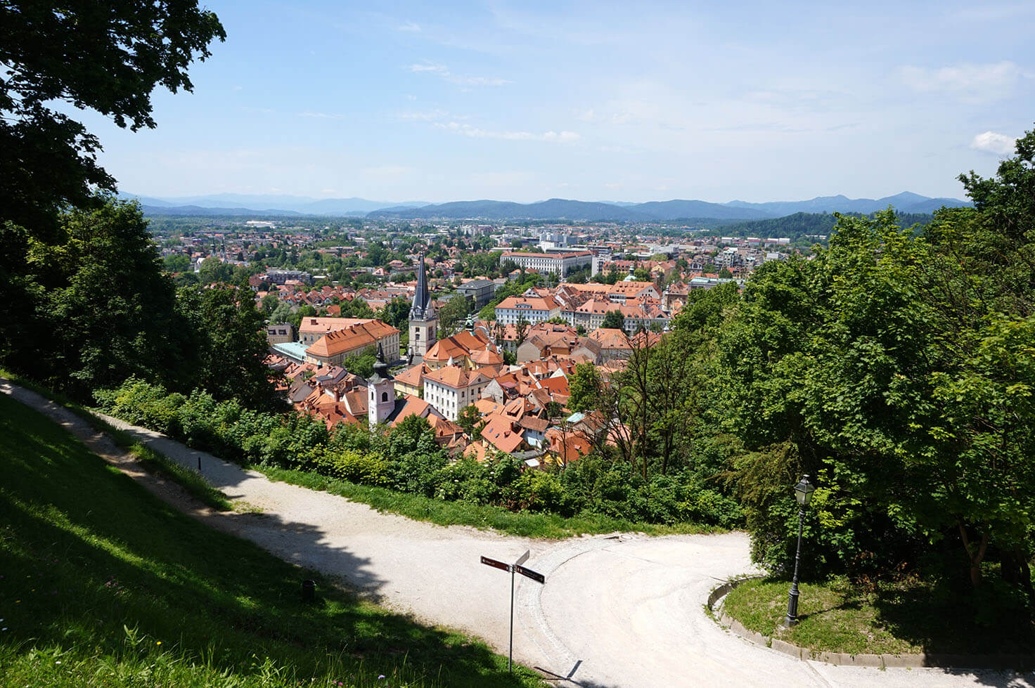 Views from the castle