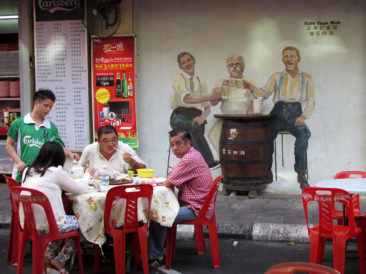 Street restaurant in Bijeh Timah Street