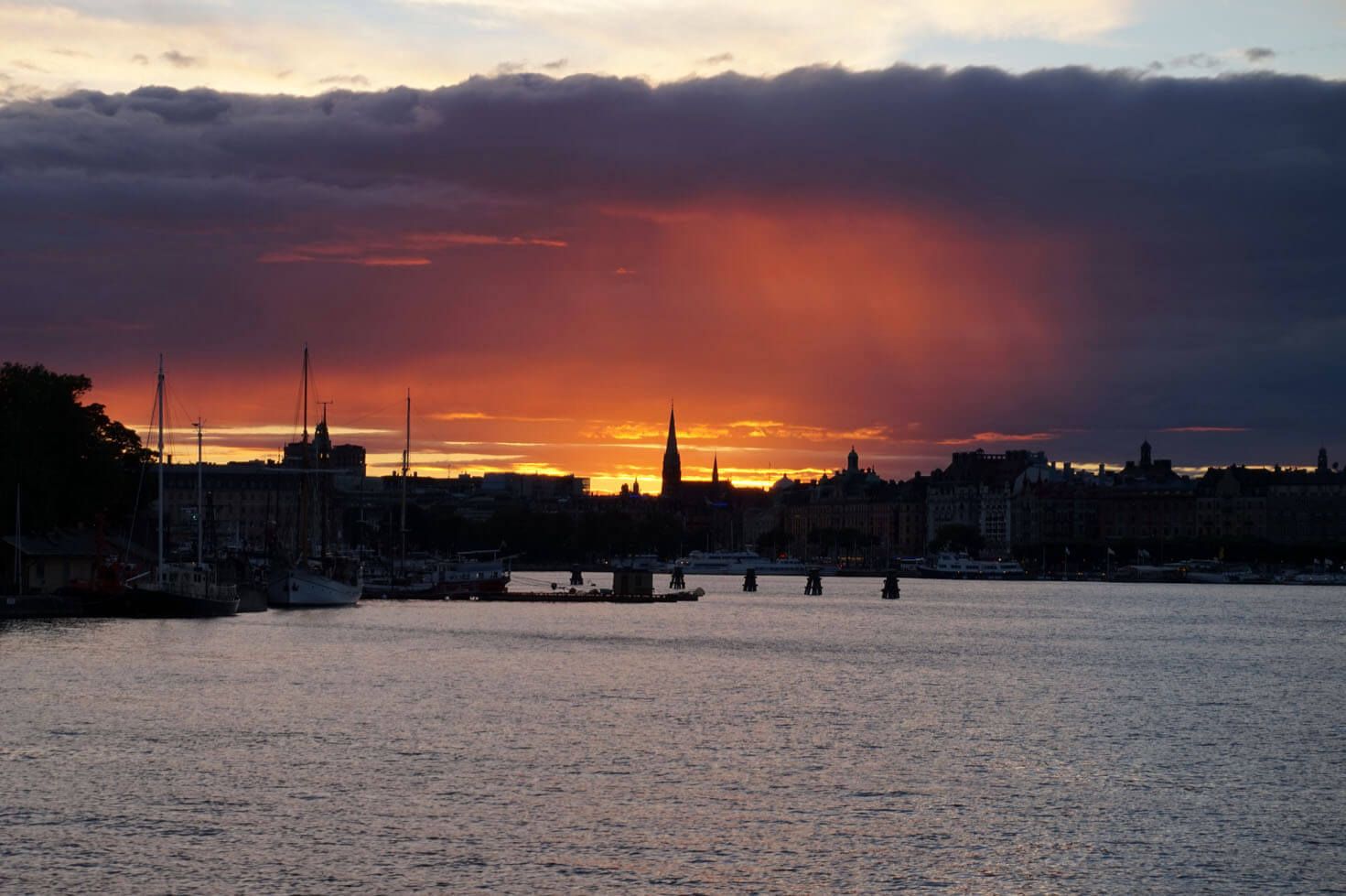 Sunset in Stockholm