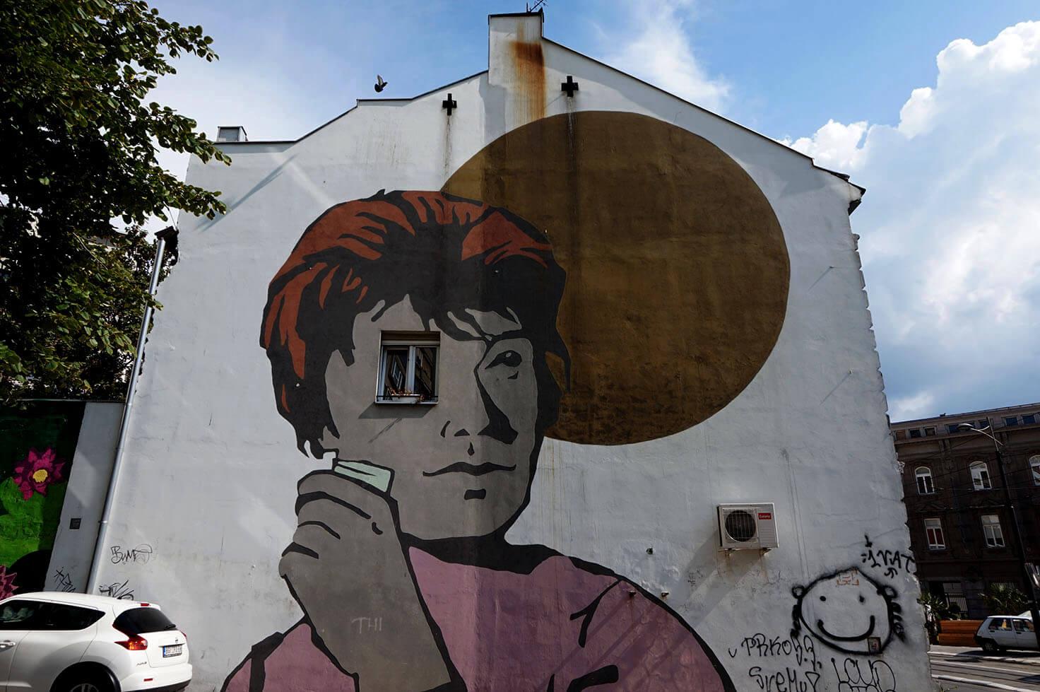 Waiting for the Sun - Street art in Savamala
