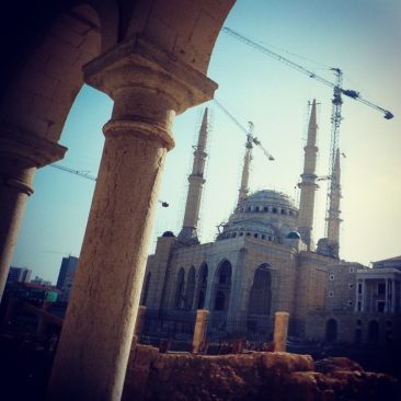 View over Mohammed Al-Amin Mosque