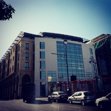 Old and new in one building