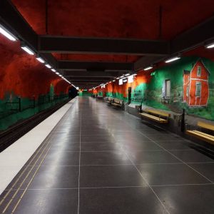 Solna centrum Station Art
