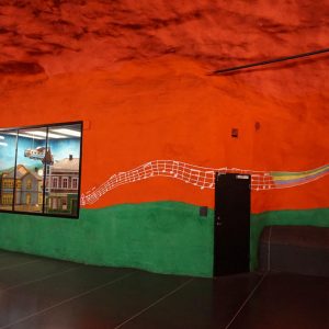 Solna centrum Station Art
