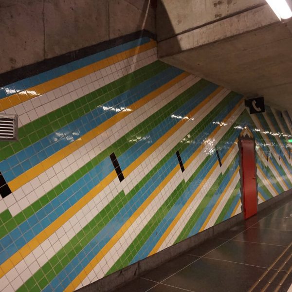 Västra skogen Station Art