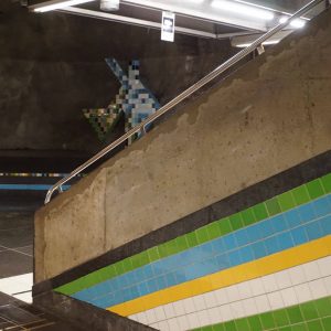 Västra skogen Station Art