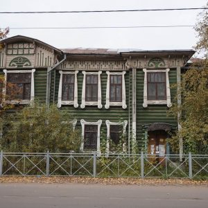 Wooden house in Rostov