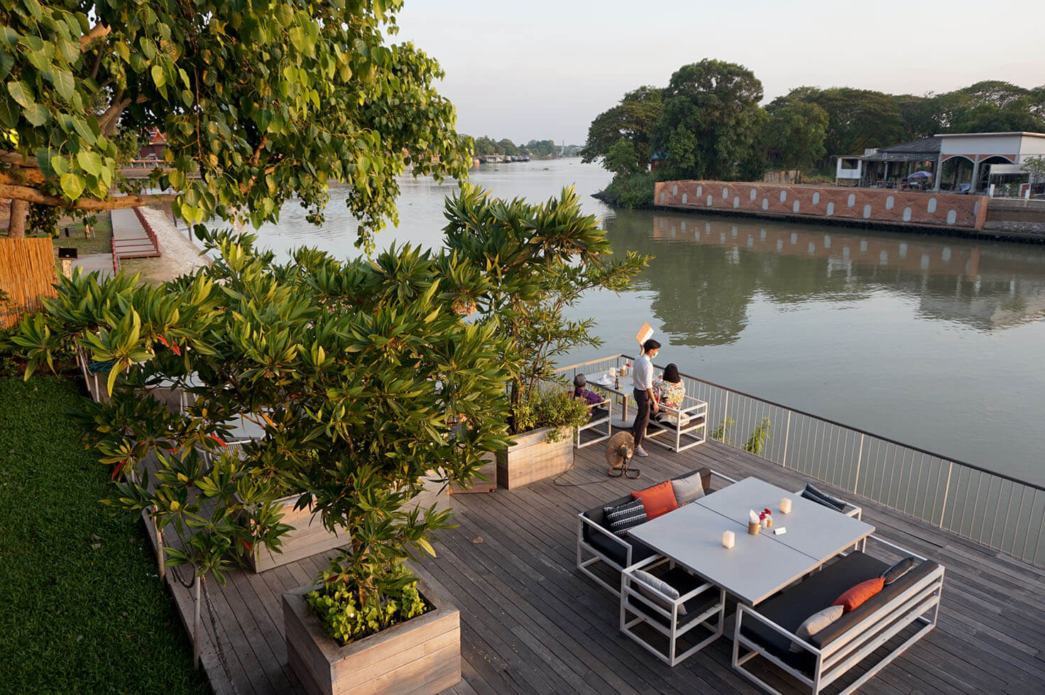 Chao Praya River in Ayutthaya