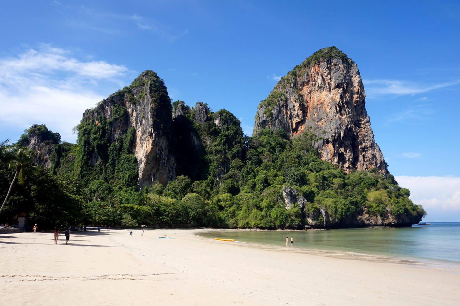 Railay West Beach Scenery