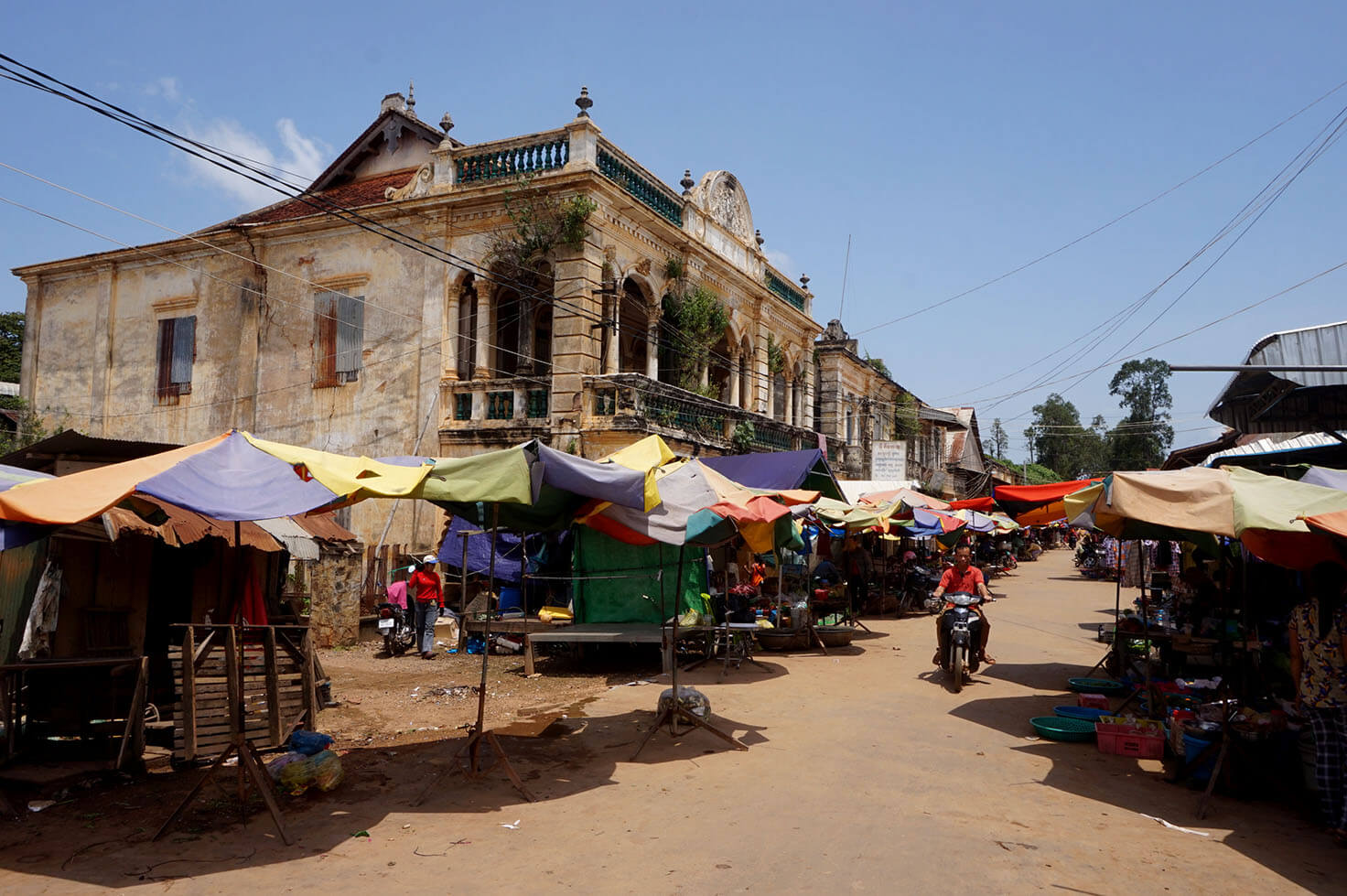 Chhlong village market