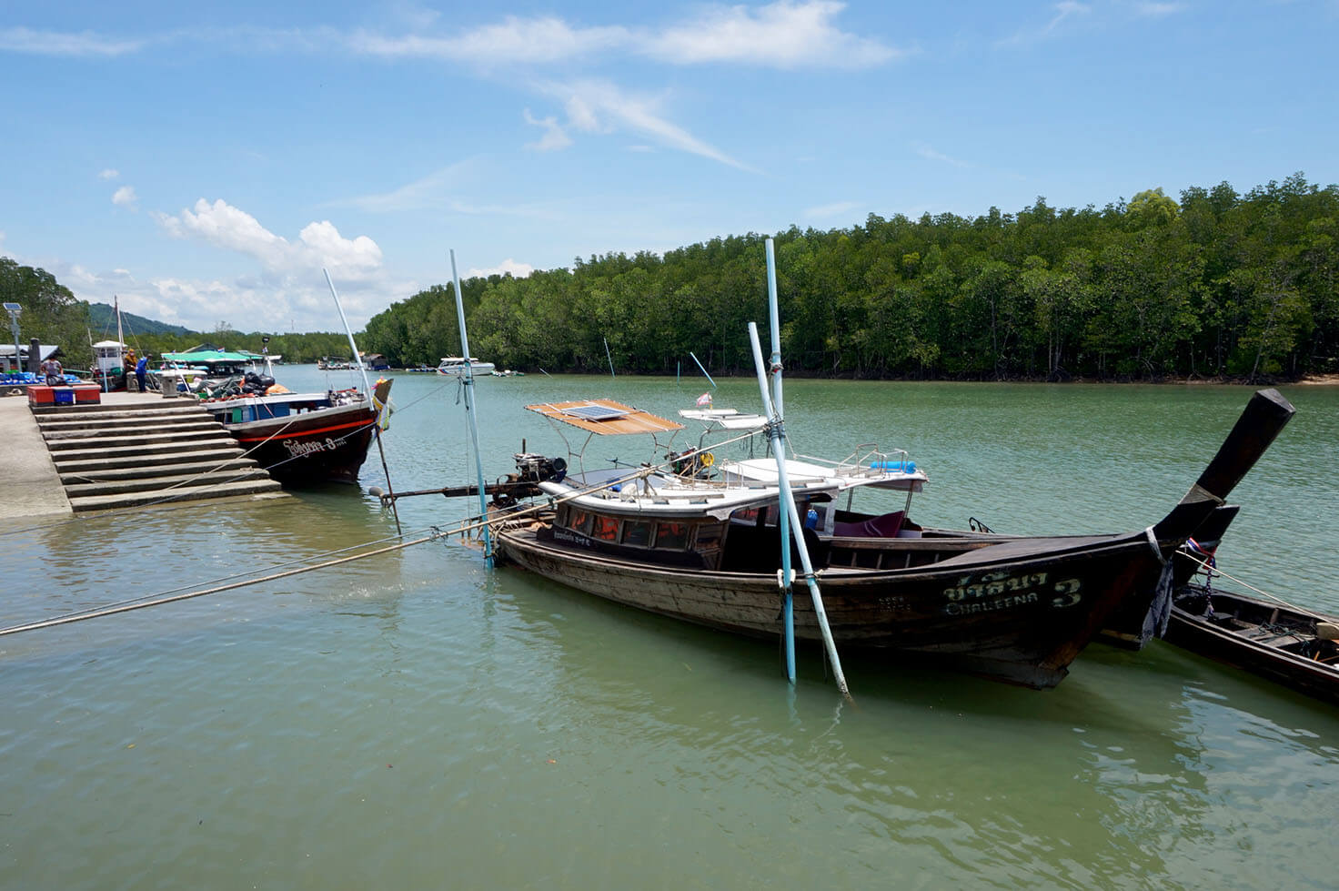 Boats to Koh Yao Noi