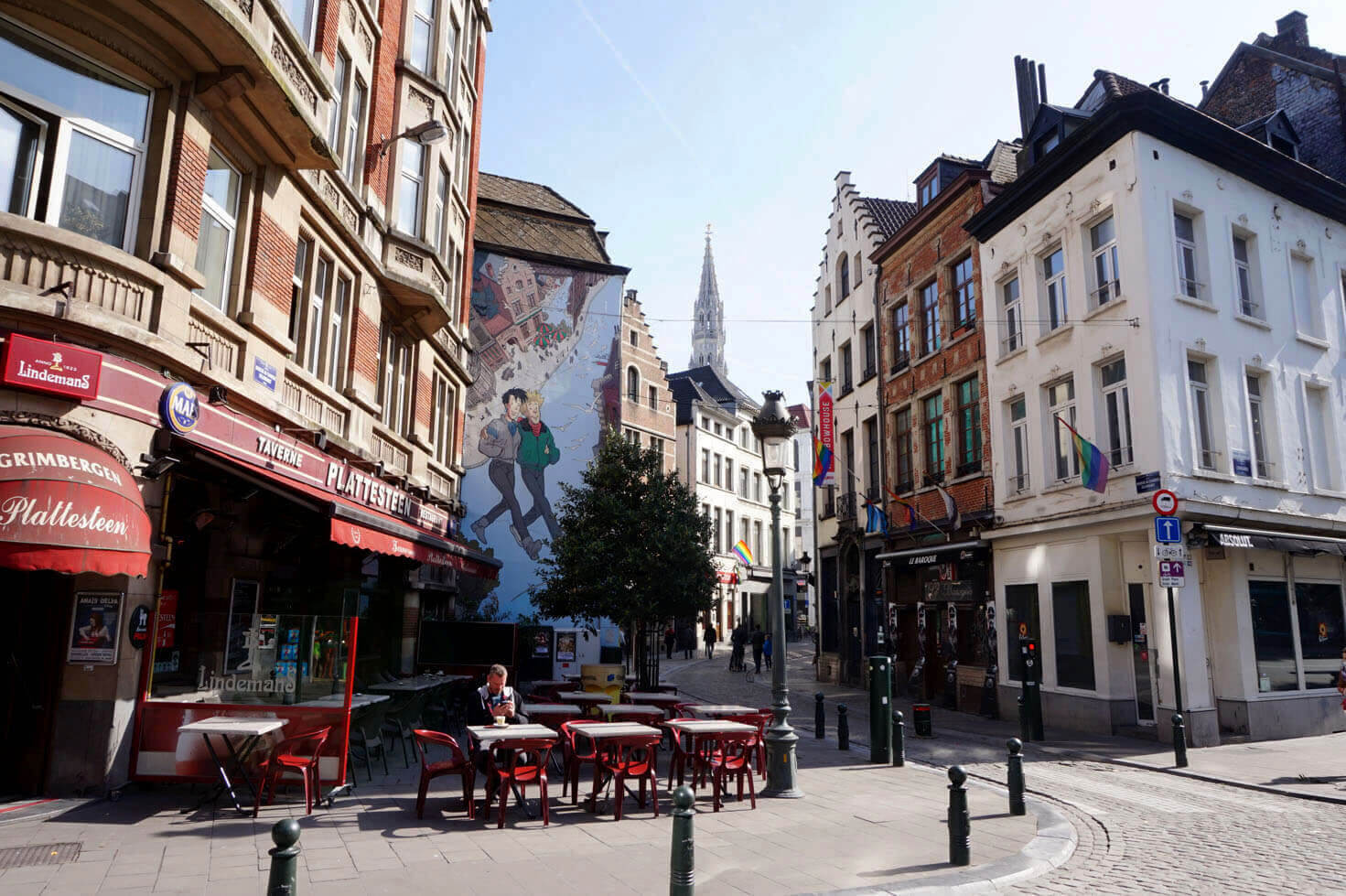 Downtown Brussels