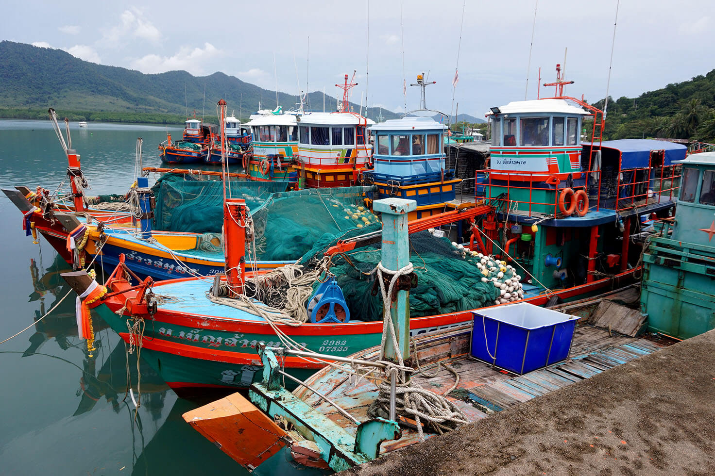 Boats in Koh Yao Yai