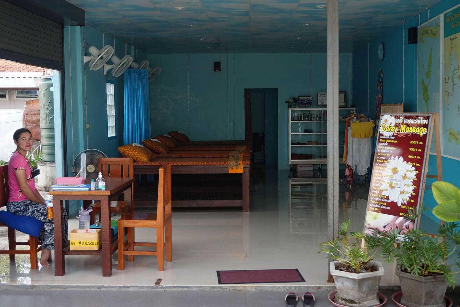 Massage parlour in Koh Yao Yai