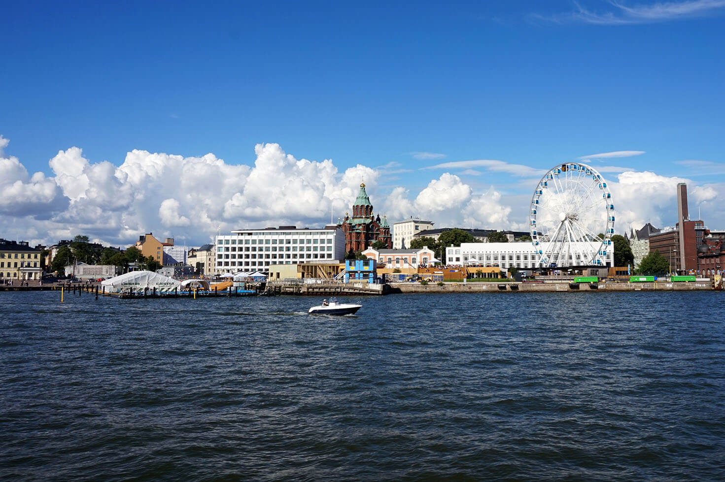 Helsinki from the Sea