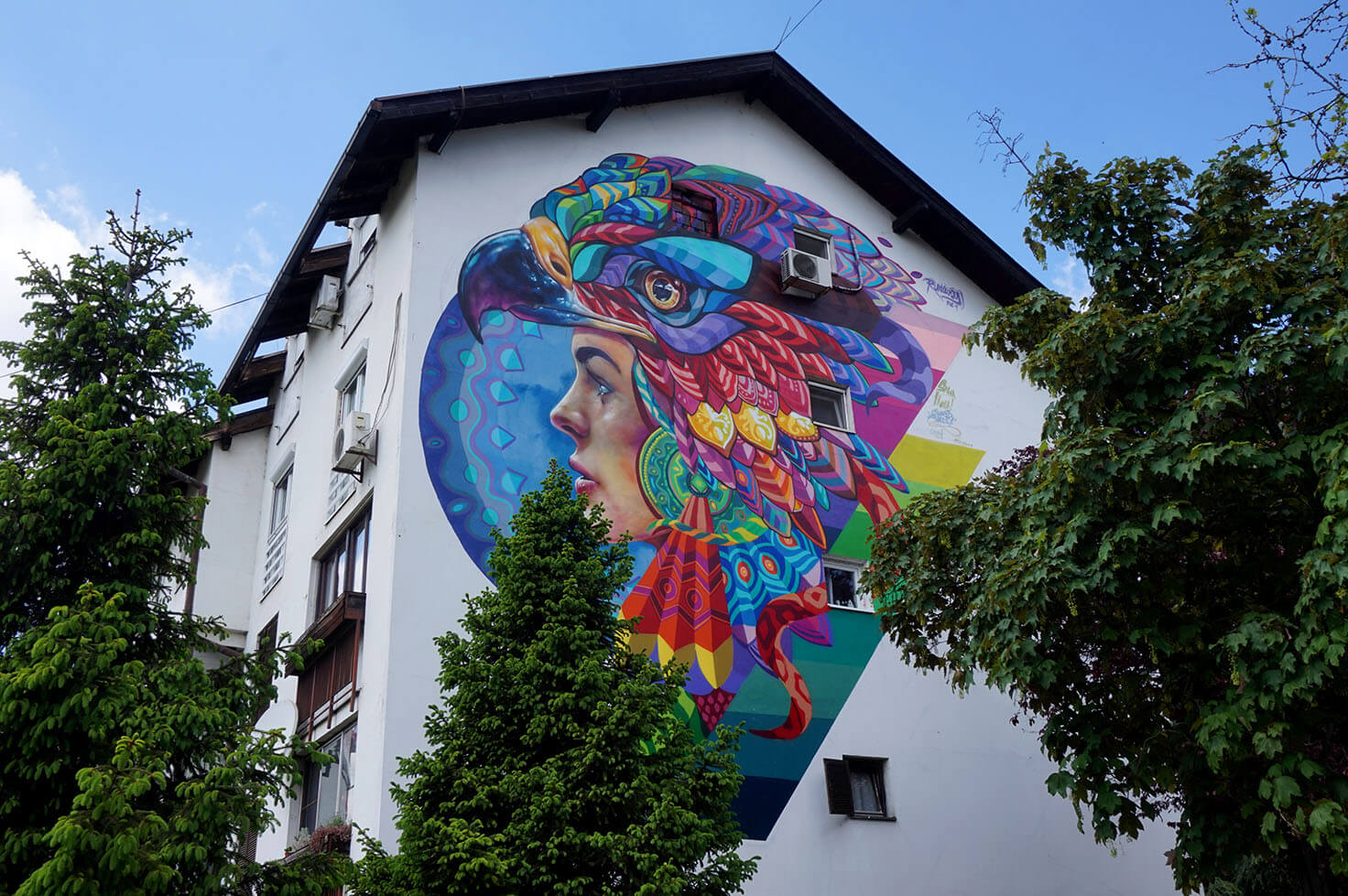 Bezanijska Kosa Street Art