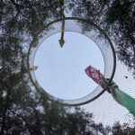 Homage to Gaudi in Parc del Centre del Poblenou