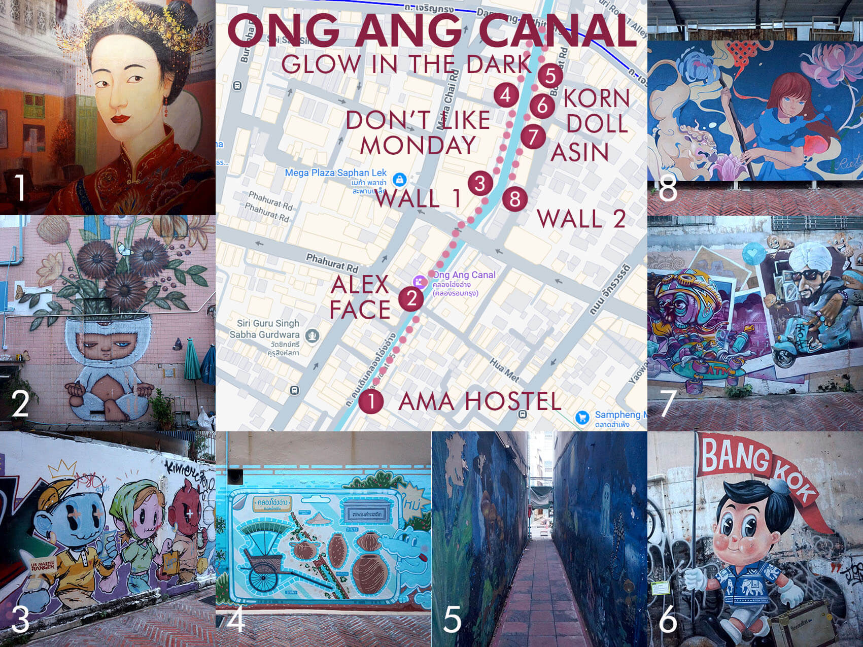 Ong Ang Canal Street Art Map